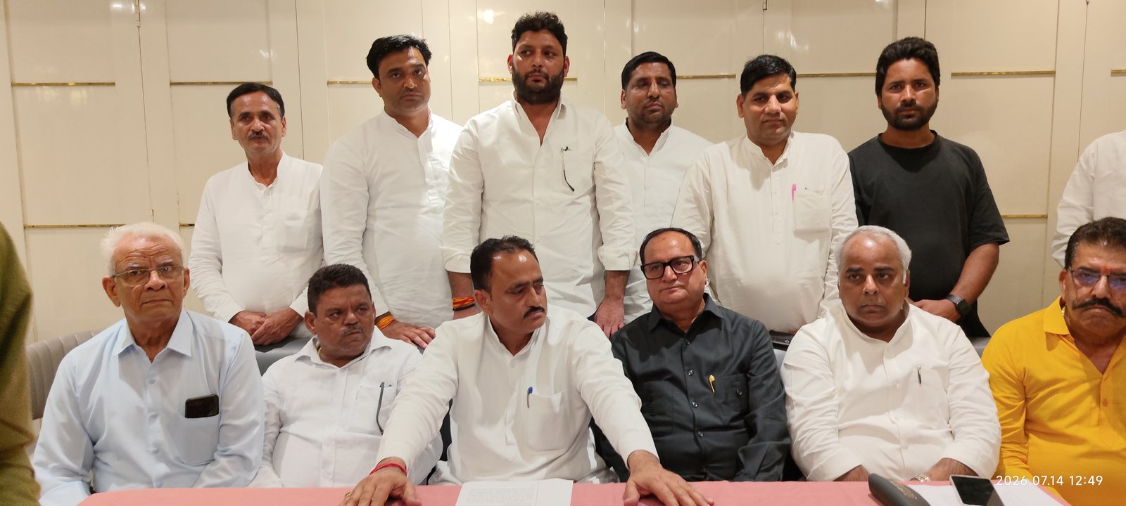 संयुक्त गुर्जर परिषद ने उठाई निष्पक्ष जांच और राजनीतिक भागीदारी की मांग, निर्दोषों को राहत देने की अपील