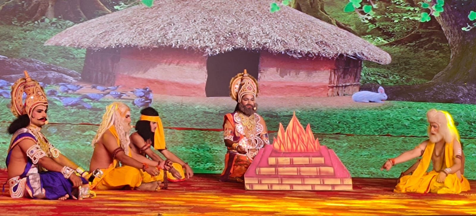 जिमखाना मैदान में गूंजे जय श्रीराम के जयकारे, राम जन्म से ताड़का वध तक का भव्य मंचन